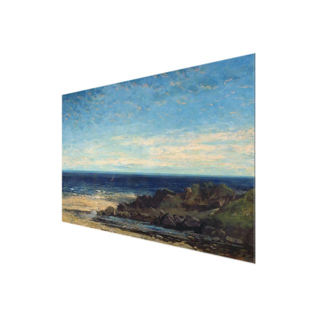 Kunststile Gustave Courbet - Blaues Meer