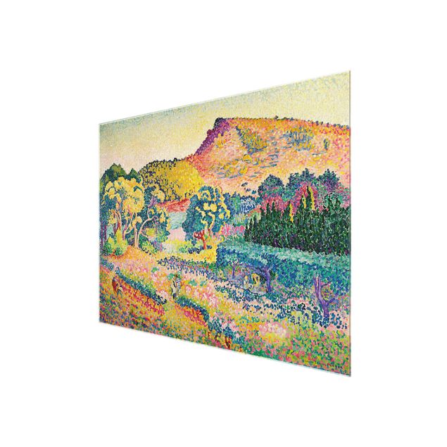 Wanddeko Esszimmer Henri Edmond Cross - Landschaft mit Le Cap Nègre