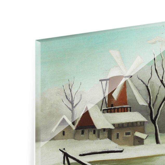 Wanddeko über Sofa Henri Rousseau - Der Winter
