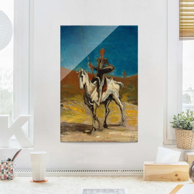 Wanddeko Flur Honoré Daumier - Don Quixote