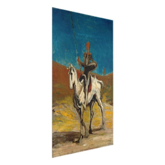 Wanddeko Büro Honoré Daumier - Don Quixote