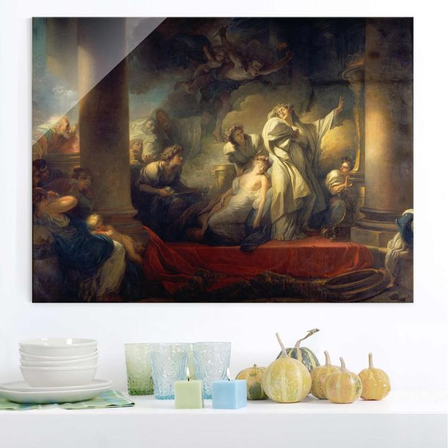 Wanddeko Schlafzimmer Jean Honoré Fragonard - Der Grosspriester Coresos