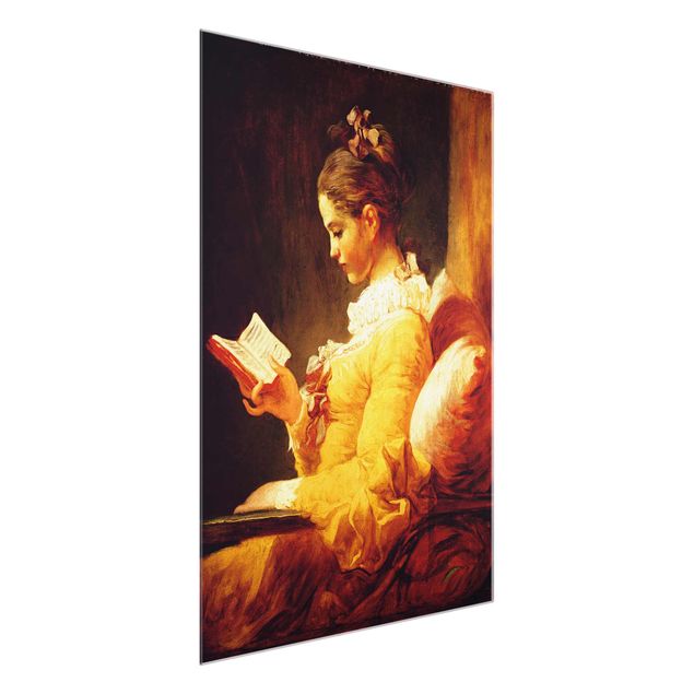 Wanddeko Esszimmer Jean Honoré Fragonard - Lesendes Mädchen