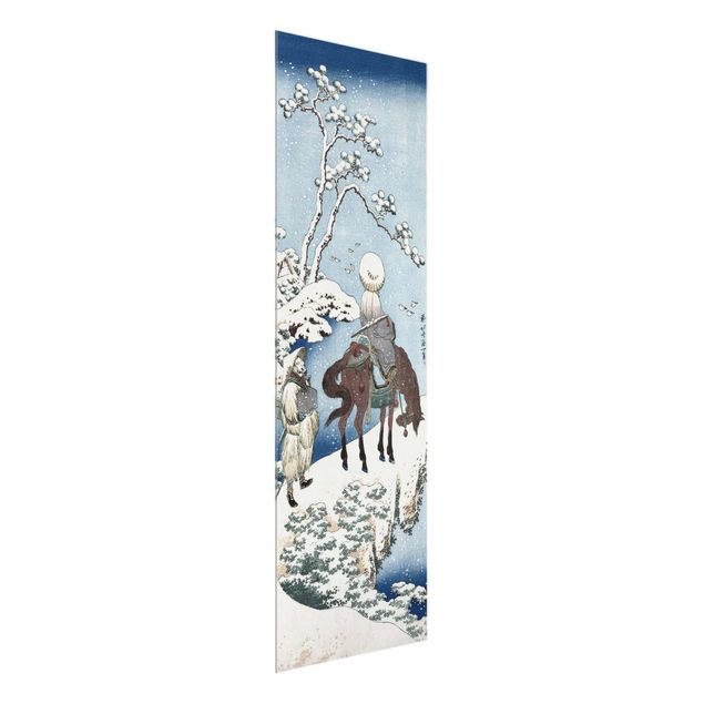 Wanddeko Schlafzimmer Katsushika Hokusai - Der chinesische Dichter