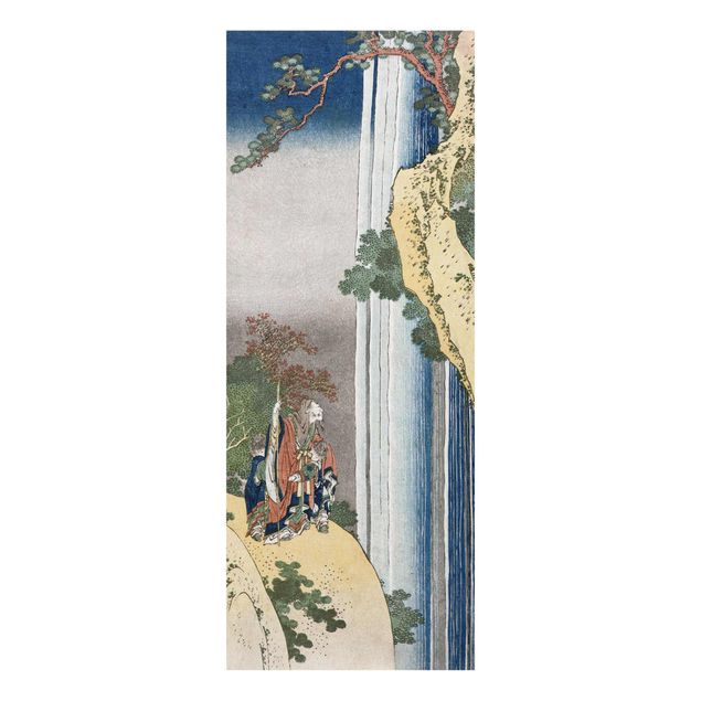 Wanddeko Esszimmer Katsushika Hokusai - Der Dichter Rihaku
