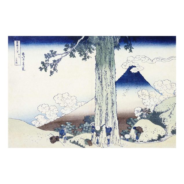 Wanddeko Büro Katsushika Hokusai - Mishima Pass in der Provinz Kai