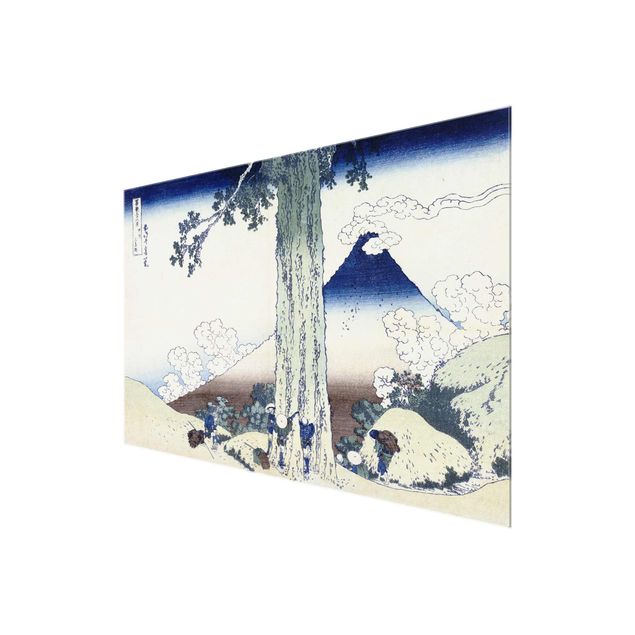 Kunststile Katsushika Hokusai - Mishima Pass in der Provinz Kai