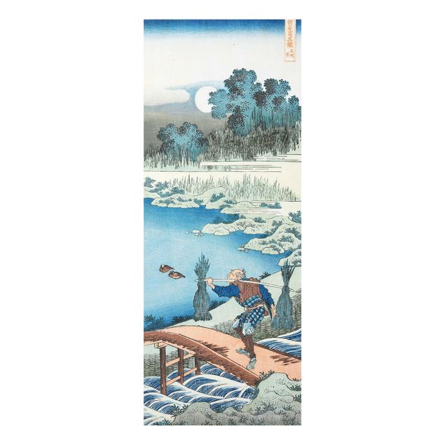 Wanddeko Büro Katsushika Hokusai - Reisträger