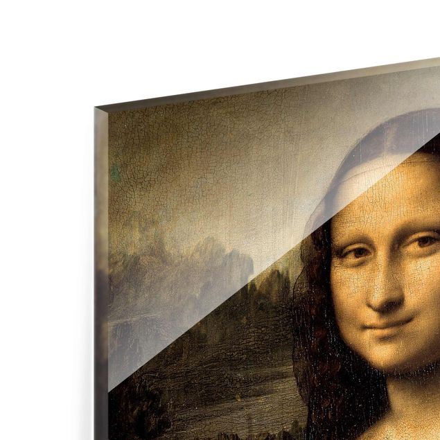 Wanddeko grün Leonardo da Vinci - Mona Lisa