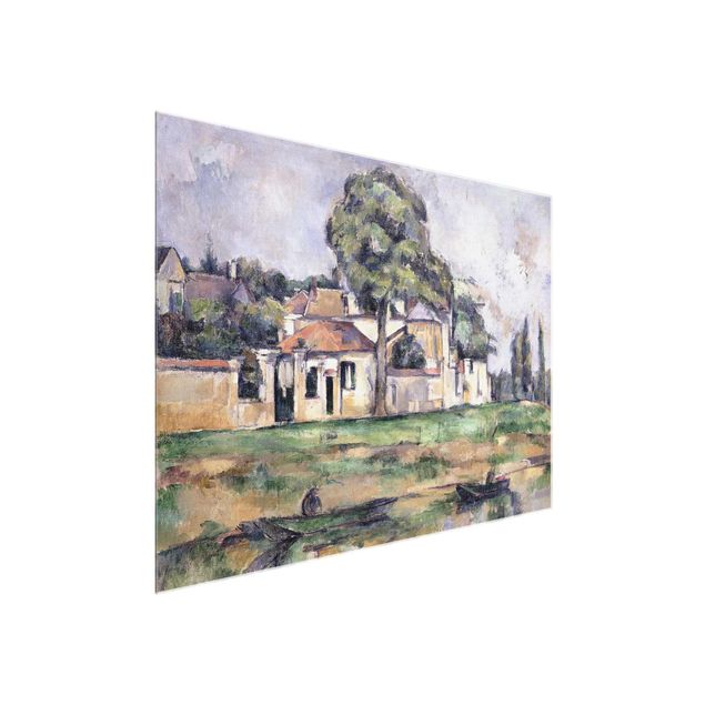 Post Impressionismus Bilder Paul Cézanne - Ufer der Marne