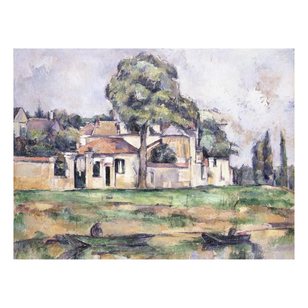 Wanddeko Esszimmer Paul Cézanne - Ufer der Marne