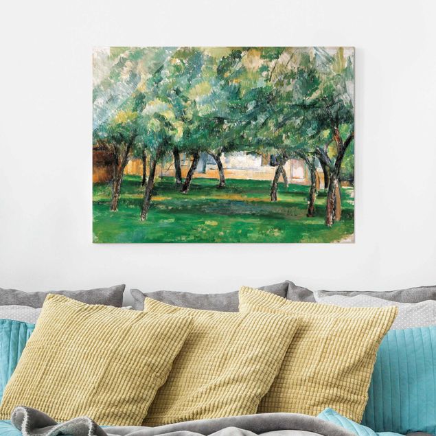 Wanddeko Schlafzimmer Paul Cézanne - Gehöft Normandie