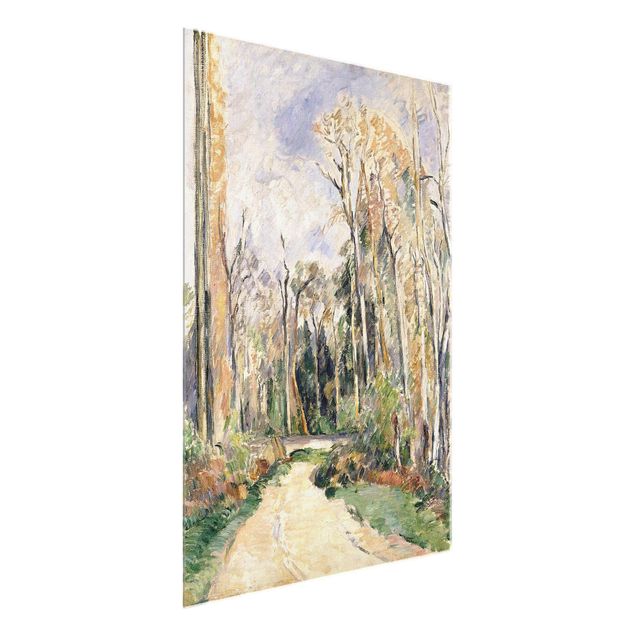 Post Impressionismus Bilder Paul Cézanne - Waldeingang
