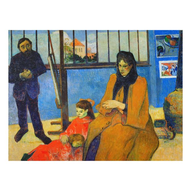 Wanddeko Büro Paul Gauguin - Familie Schuffenecker