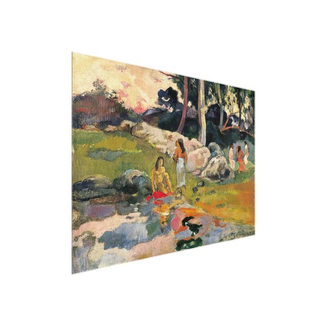 Wanddeko Esszimmer Paul Gauguin - Flussufer