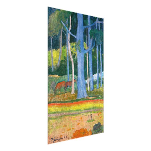 Wanddeko Wohnzimmer Paul Gauguin - Waldlandschaft