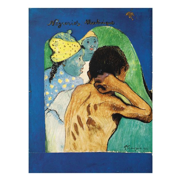Wanddeko Büro Paul Gauguin - Nègreries Martinique