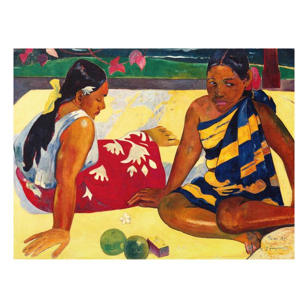Wanddeko Büro Paul Gauguin - Frauen von Tahiti