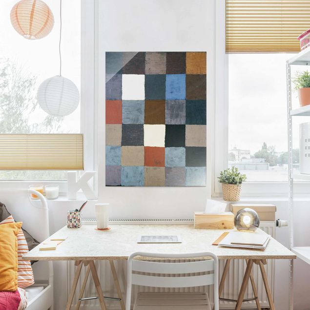Wanddeko Esszimmer Paul Klee - Farbtafel