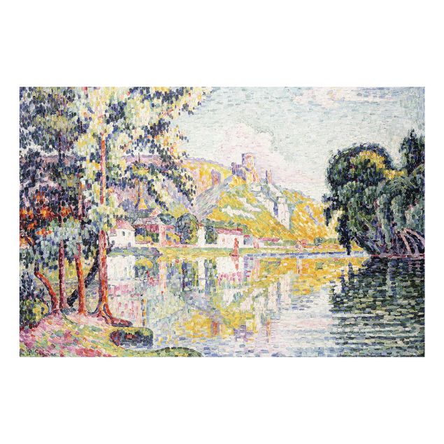 Post Impressionismus Bilder Paul Signac - Les Andelys, Le Château Gaillard