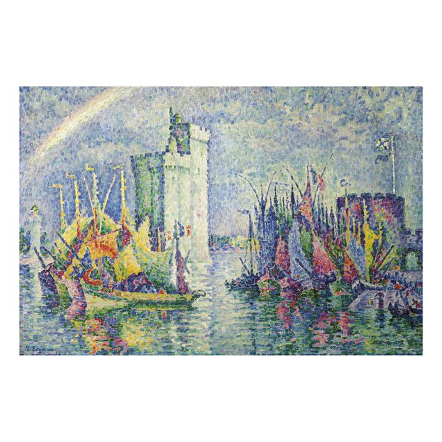 Post Impressionismus Bilder Paul Signac - Regenbogen über La Rochelle