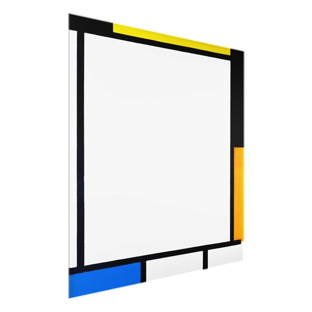Wanddeko Esszimmer Piet Mondrian - Komposition III