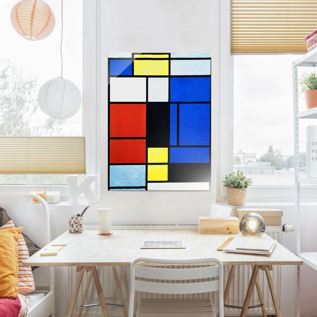 Wanddeko Flur Piet Mondrian - Tableau No. 1