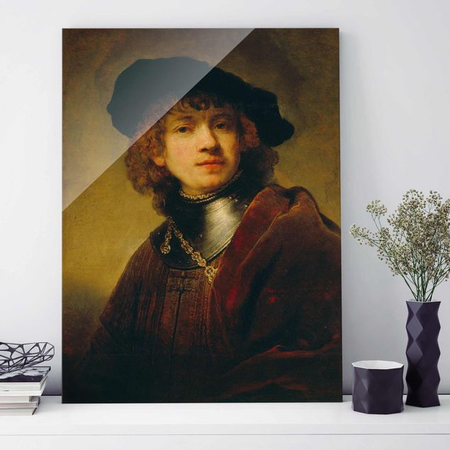 Wandbild Barock Rembrandt van Rijn - Selbstbildnis