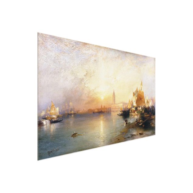 Wanddeko Büro Thomas Moran - Venedig bei Sonnenuntergang