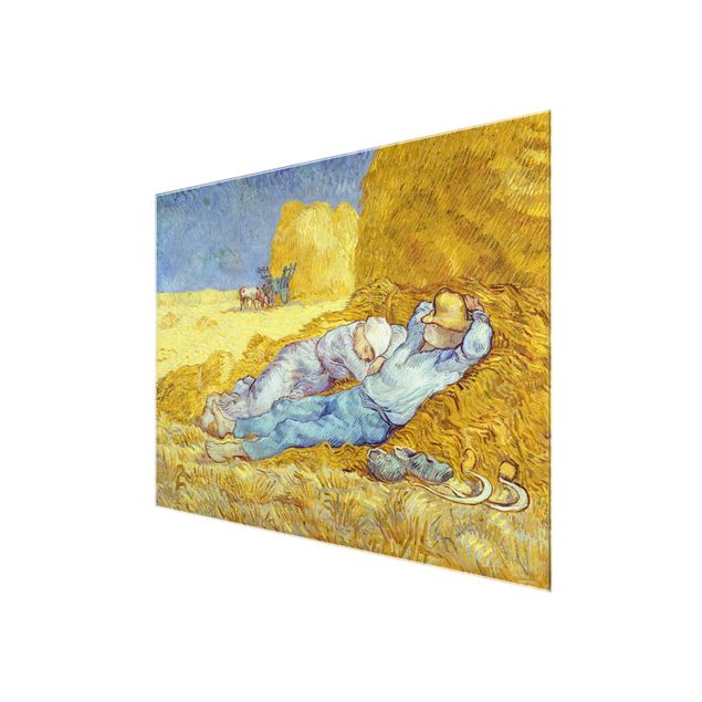 Wanddeko Esszimmer Vincent van Gogh - Das Mittagsschläfchen
