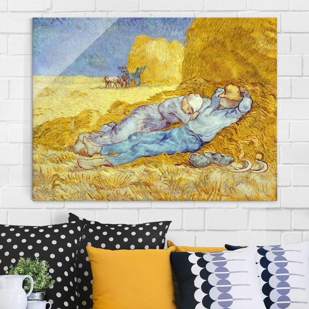 Bilder Impressionismus Vincent van Gogh - Das Mittagsschläfchen