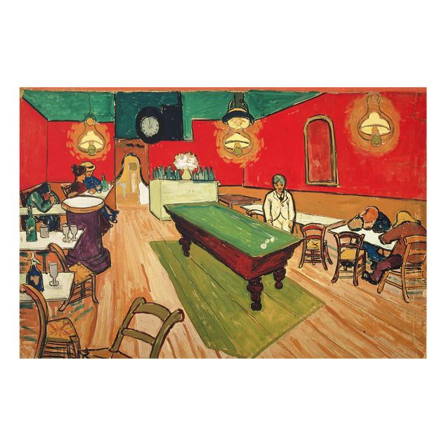 Post Impressionismus Bilder Vincent van Gogh - Das Nachtcafé in Arles