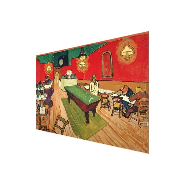 Wanddeko Esszimmer Vincent van Gogh - Das Nachtcafé in Arles
