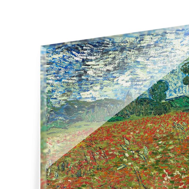 Wanddeko Esszimmer Vincent van Gogh - Mohnfeld