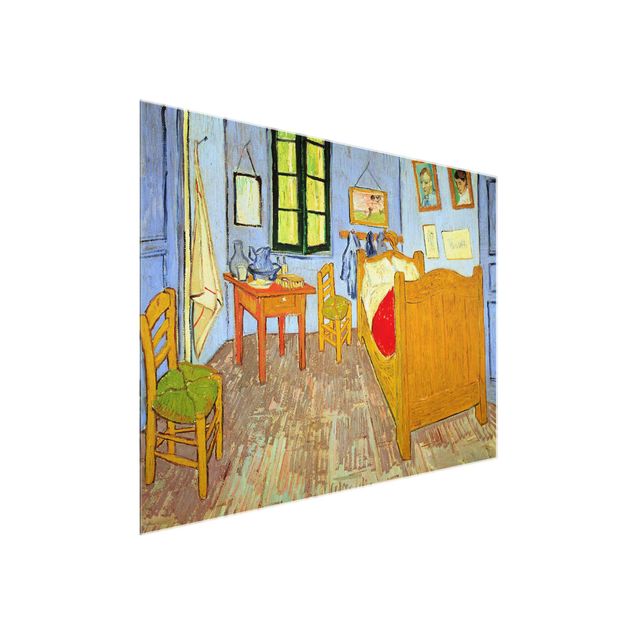 Pointillismus Bilder Vincent van Gogh - Schlafzimmer in Arles
