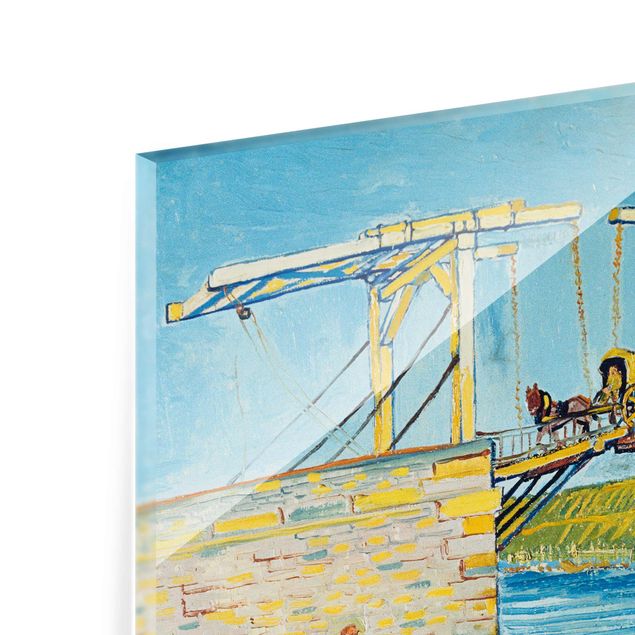 Wanddeko Esszimmer Vincent van Gogh - Zugbrücke in Arles