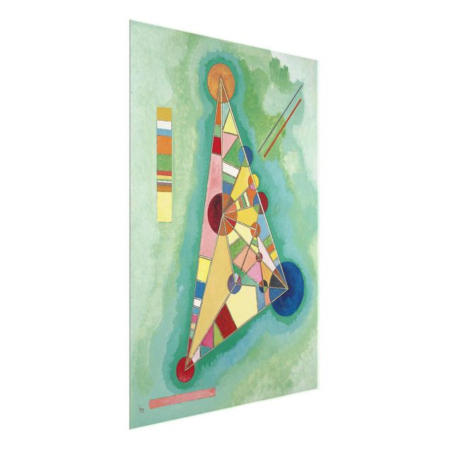 Wanddeko Esszimmer Wassily Kandinsky - Dreieck