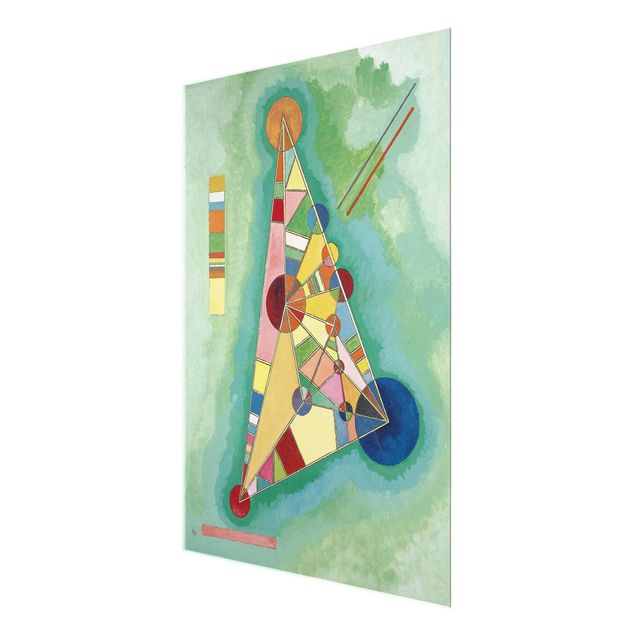 Wanddeko Esszimmer Wassily Kandinsky - Dreieck