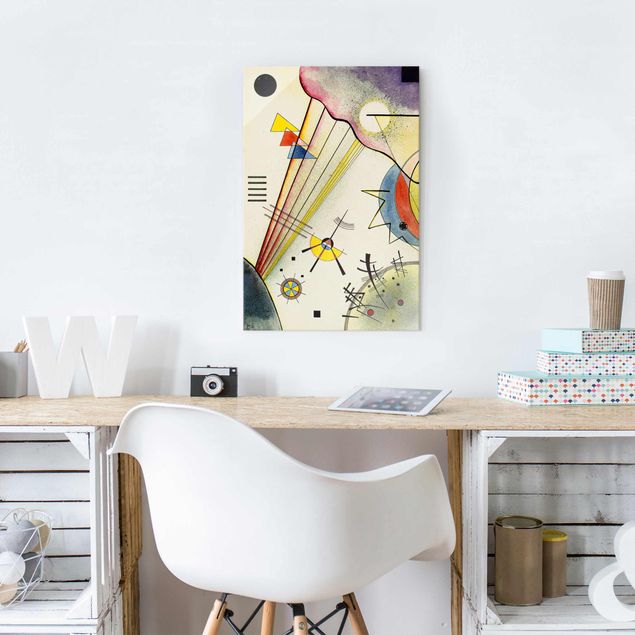 Wanddeko Schlafzimmer Wassily Kandinsky - Deutliche Verbindung