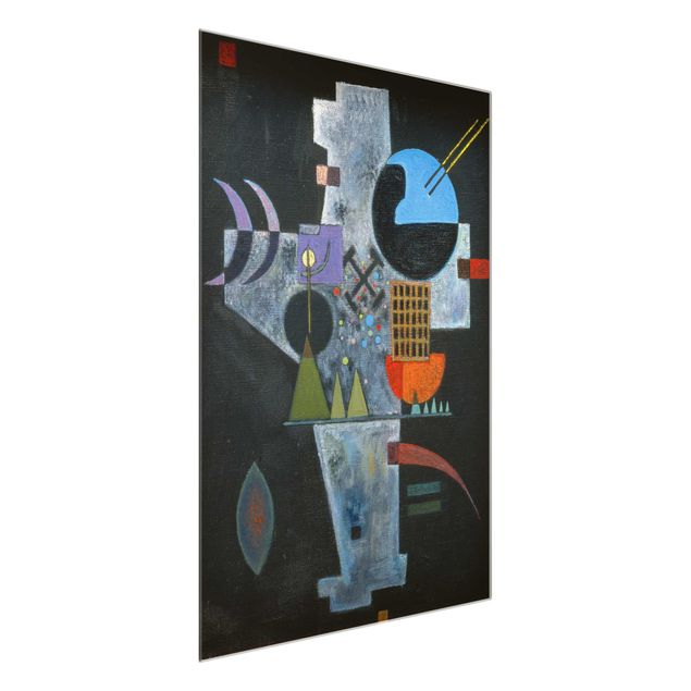 Wanddeko Esszimmer Wassily Kandinsky - Kreuzform