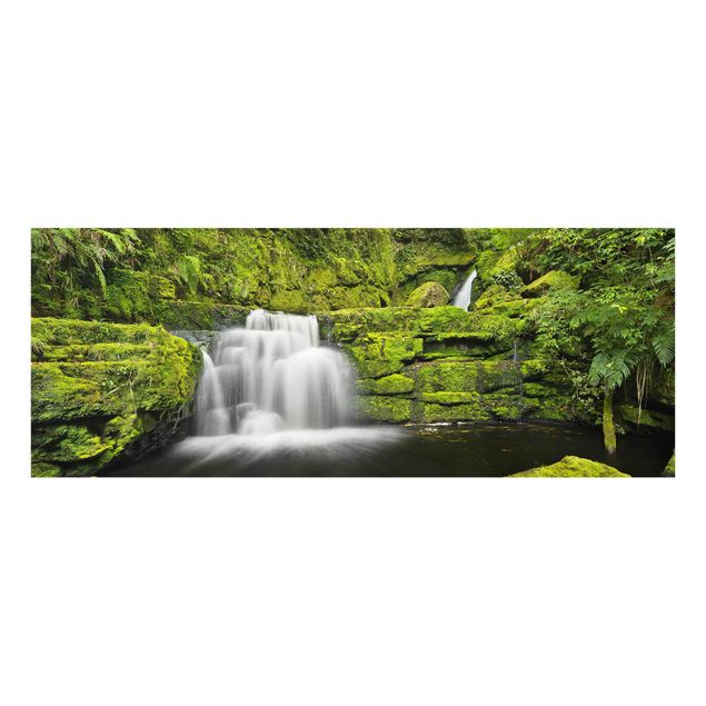 Wanddeko Esszimmer Lower McLean Falls in Neuseeland