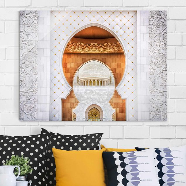 Wanddeko Schlafzimmer Tor der Moschee