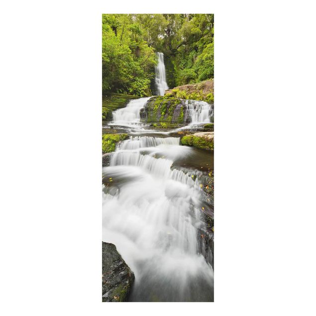 Wanddeko Esszimmer Upper McLean Falls in Neuseeland