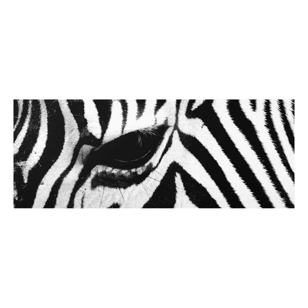 Wanddeko Treppenhaus Zebra Crossing