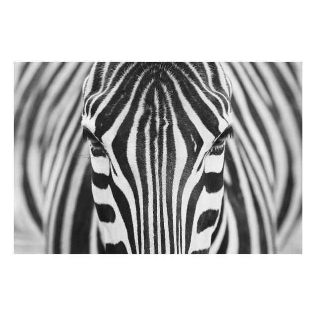 Wanddeko Esszimmer Zebra Look