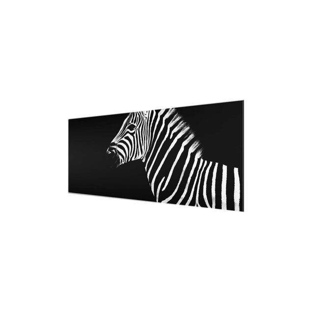 Wanddeko über Sofa Zebra Safari Art