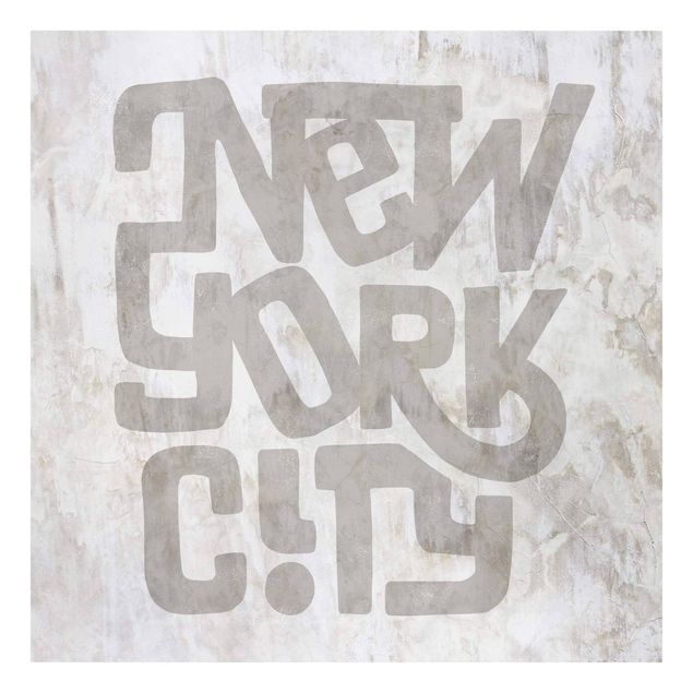 Leinwand New York Graffiti Art Calligraphy New York City