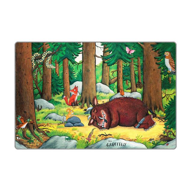 Wanddeko Illustration Grüffelo - Nickerchen im Wald