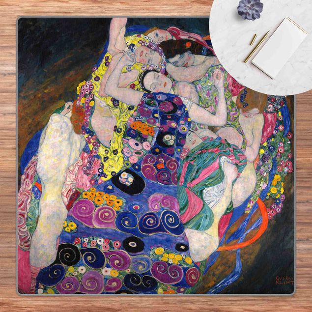 Wanddeko Flur Gustav Klimt - Die Jungfrau