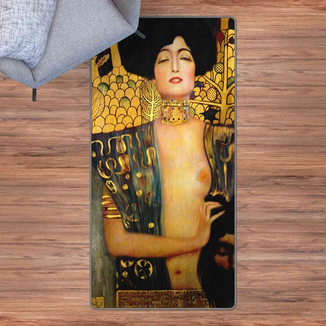 Wanddeko gelb Gustav Klimt - Judith I